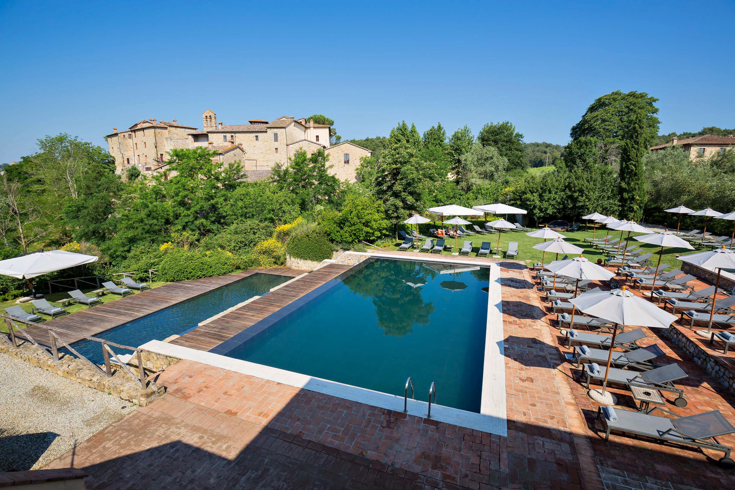 Castel Monastero - The Leading Hotels Of The World Castelnuovo Berardenga Zewnętrze zdjęcie