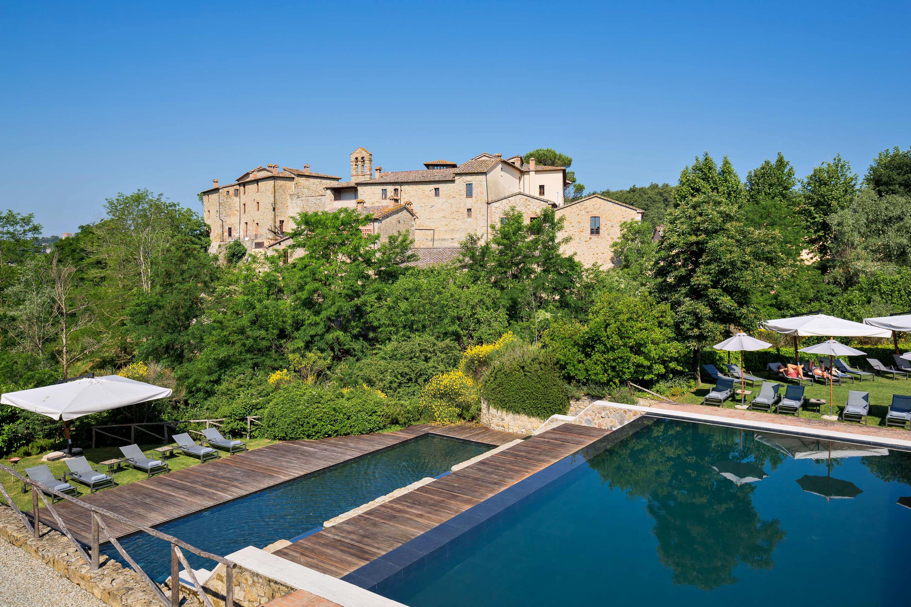 Castel Monastero - The Leading Hotels Of The World Castelnuovo Berardenga Zewnętrze zdjęcie